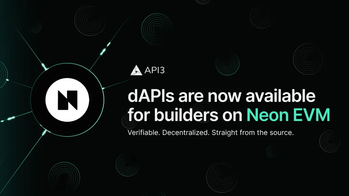 API3 Integrates Next-Generation Oracle Stack on Neon EVM