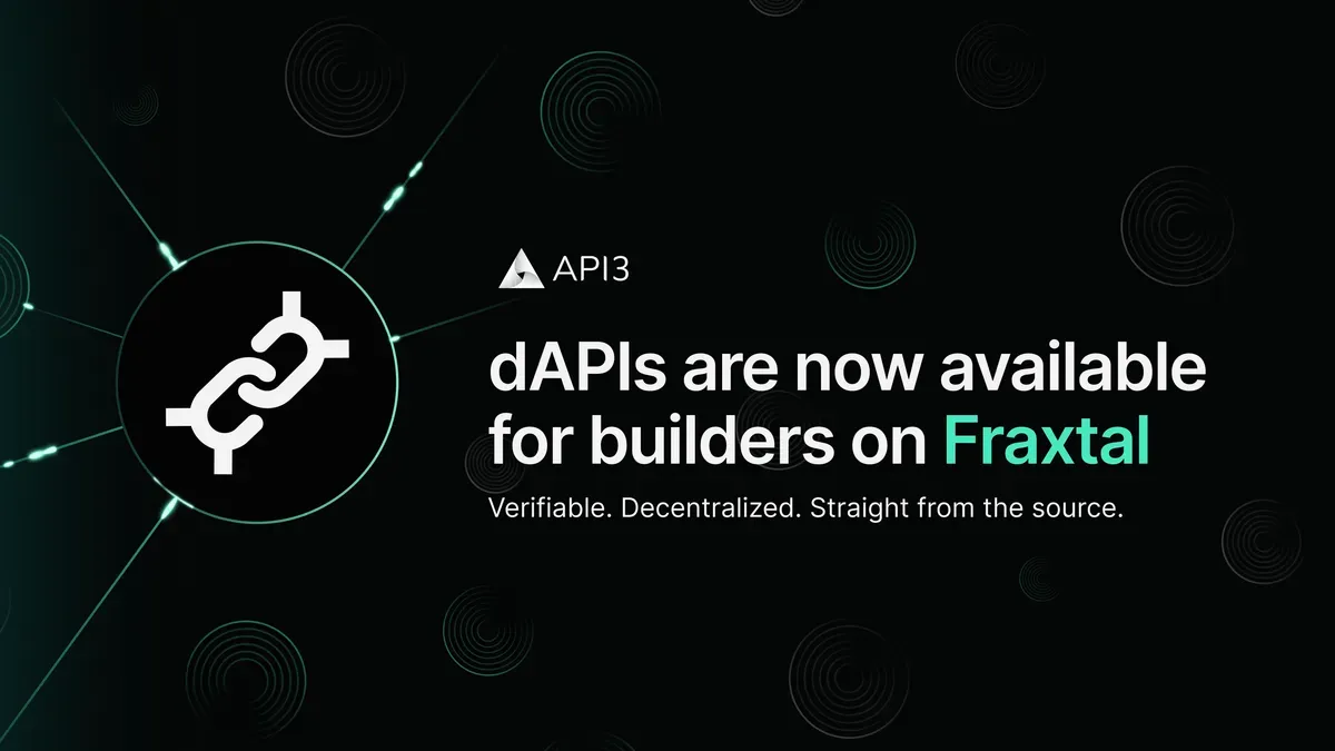 API3 Launches Next-Generation Oracle Stack on Fraxtal