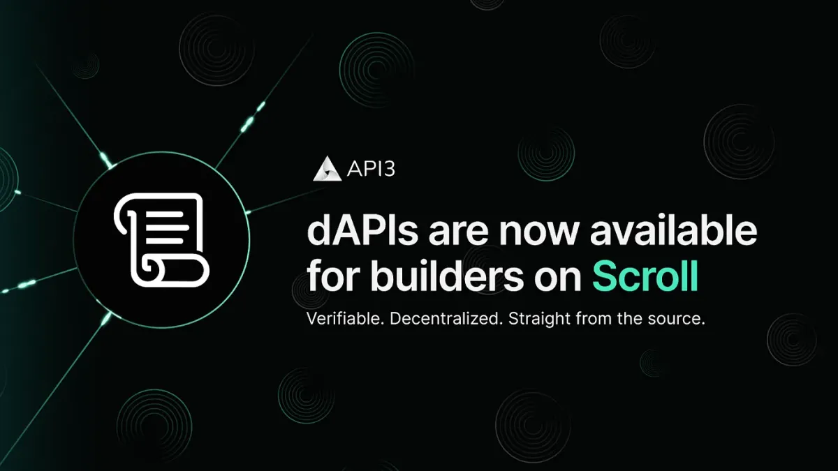 API3 Integrates Next-Generation Oracle Stack on Scroll