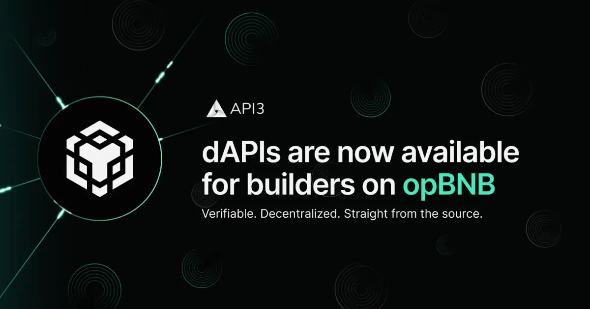 API3 Launches Oracle Stack on opBNB