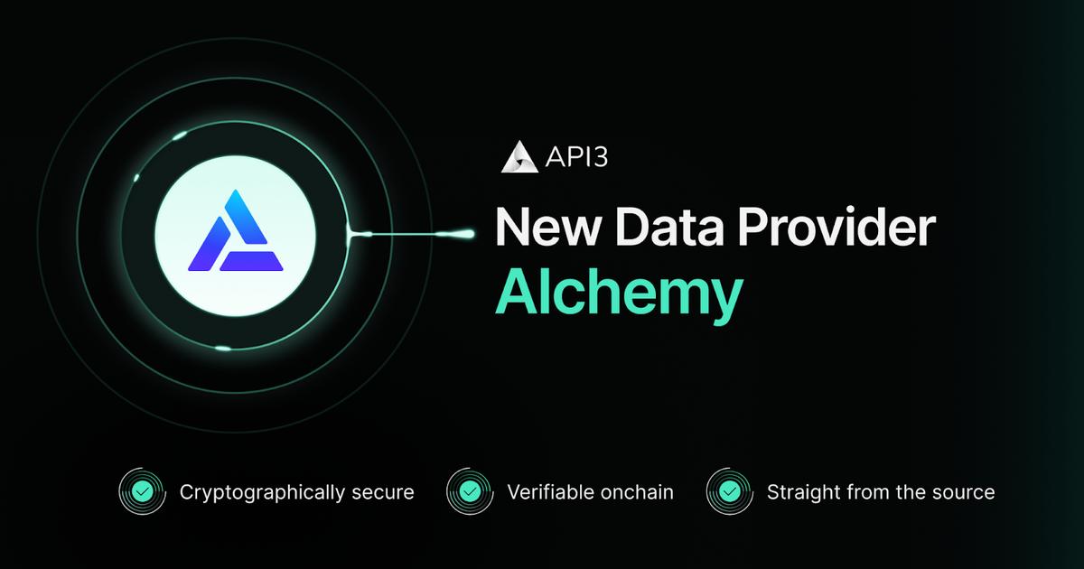 API3 Partners with Alchemy to Expand Offerings for Liquid Staking Tokens