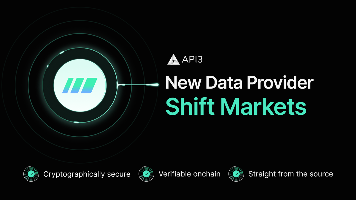 Shift Markets se une a la red de proveedores de nodos oráculo de primera parte de API3