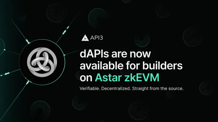 API3 Launches Oracle Stack on Astar zkEVM