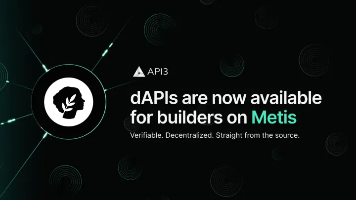 API3 Launches Next-Generation Oracle Stack on Metis