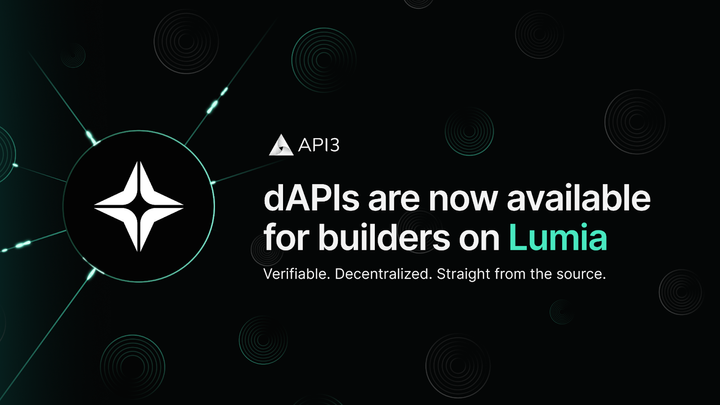 API3 Integrates Next-Generation Oracle Stack on Lumia