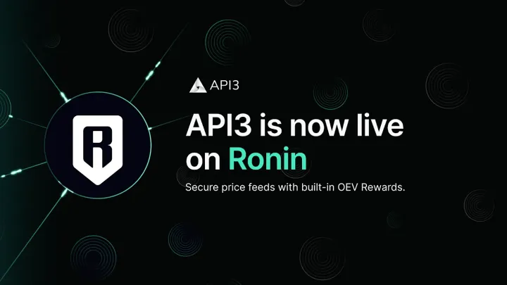 API3’s First-Party Oracle Infrastructure is Live on Ronin